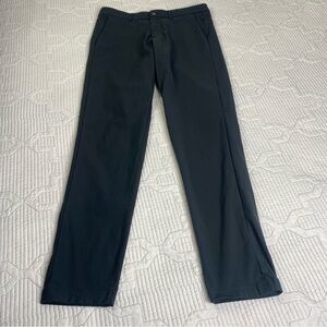 Lululemon Pants Mens 30x31 Gray Commission Pant Slim Fit Warpstreme Stretch